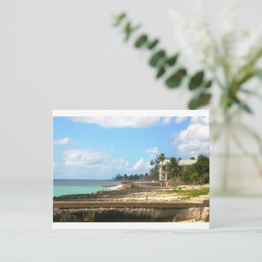 Door de Oceaan Briefkaart (Staand voorkant)