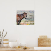 Door de ogen van een paard poster (Keuken)