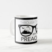 Door de ogen van een Preacher Coffee Mok (Voorkant links)