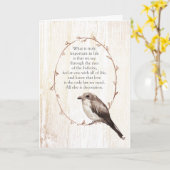 Door de ogen van het oneindige Inspirerend Kaart (Gele Bloem)