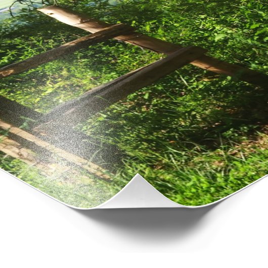 Door de olievlek foto afdruk (Hoek)