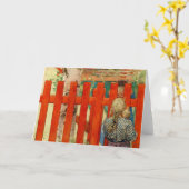 door de omheining kaart (Gele Bloem)