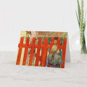 door de omheining kaart