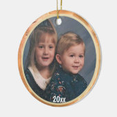 Door de Ornament van de Foto van de Jaren (Links)