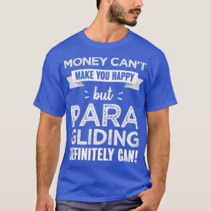 Door de Paragliding word je gelukkig Funny cadeau T-shirt