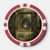 "Door de poort" Poker Chips (Voorkant)