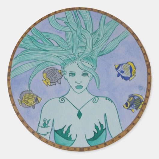 Door de Porthole Stickers (Voorkant)