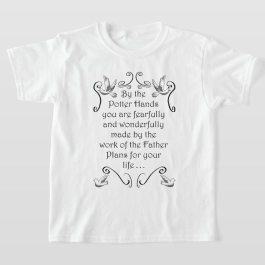 Door de Potter Hands k T-shirt (Laagn)