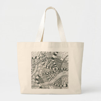 door de Ragged Edge Grote Tote Bag