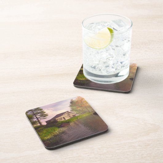 Door de Riverside Bier Onderzetter (Rechterzijde)