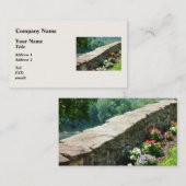 Door de rivier visitekaartje (Voorkant / Achterkant)