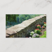 Door de rivier visitekaartje (Achterkant)