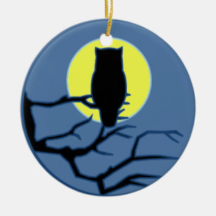 Door de Schaduw van de maan Keramisch Ornament