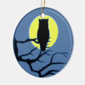 Door de Schaduw van de maan Keramisch Ornament (Links)