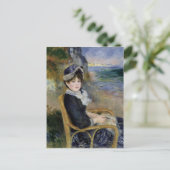 Door de Seashore Briefkaart (Staand voorkant)