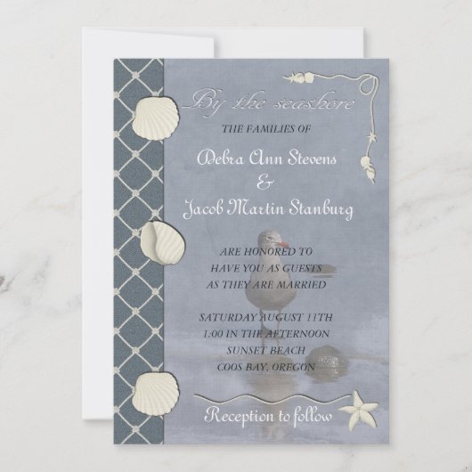 Door de Seashore Kaart (Voorkant)