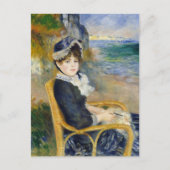 Door de Seashore Pierre-Auguste Renoir Briefkaart (Voorkant)