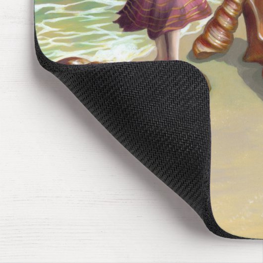 "Door de Seaside" Mousepad Muismat (Hoek)