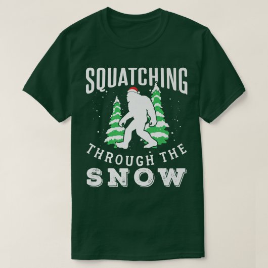 Door de sneeuw t-shirt (Design voorkant)