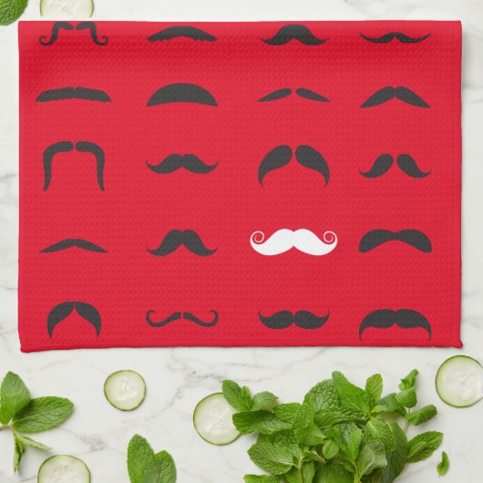 'door de sneeuw theedoek (Gevouwen)