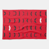 'door de sneeuw theedoek (Horizontaal)