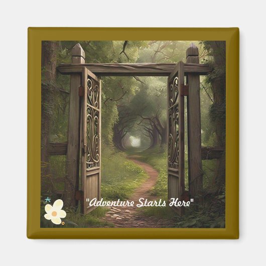 "Door de Stormen van het leven" Magneet (Voorkant)