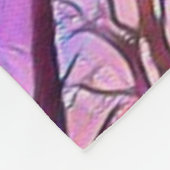 Door de Trees vleece Blanket Fleece Deken (Hoek)