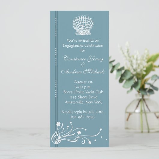 Door de uitnodiging van het Zee (Staand voorkant)