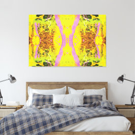 Door de Universele Energie van Liefde stromen 60x4 Canvas Afdruk