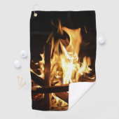 Door de vlammen golfhanddoek (Insitu)