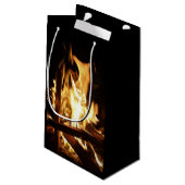 Door de Vlammen Klein Cadeauzakje (Achterkant Gekanteld)