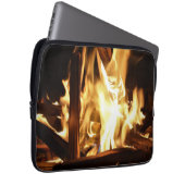 Door de vlammen laptop sleeve (Voorkant Rechts)