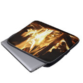 Door de vlammen laptop sleeve (Voorkant onderkant)