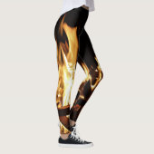 Door de vlammen leggings (Rechts)