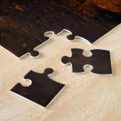 Door de vlammen legpuzzel (Zijkant)