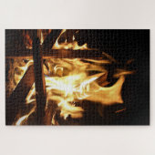 Door de vlammen legpuzzel (Horizontaal)