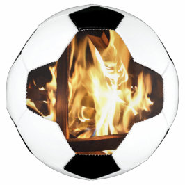 Door de vlammen voetbal