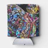 Door de vleugel van een vlinder blikjeskoeler (Achterkant)