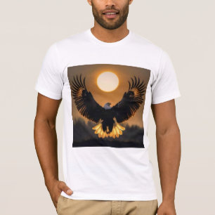 "Door de vleugels van de adelaar komt de zon tevoo T-shirt