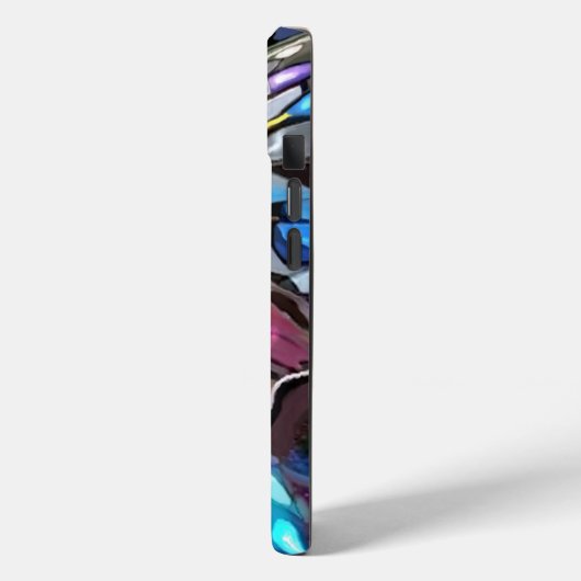 Door de vleugels van een vlinder Case-Mate iPhone case (Achterkant / Links)