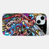 Door de vleugels van een vlinder Case-Mate iPhone case (Achterkant (horizontaal))