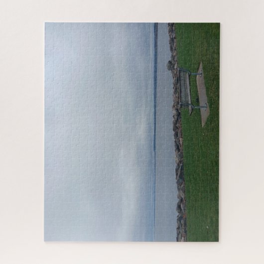 Door de waterpuzzel legpuzzel (Verticaal)