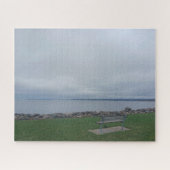 Door de waterpuzzel legpuzzel (Horizontaal)