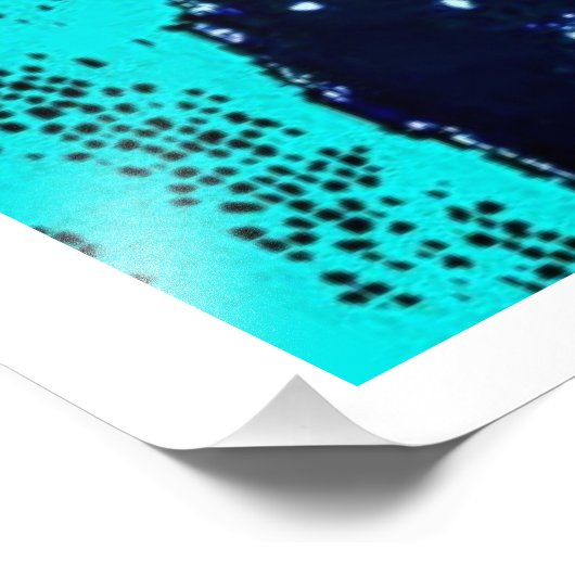 Door de wereld foto afdruk (Hoek)