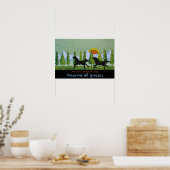 Door de Wilde Poster (Keuken)