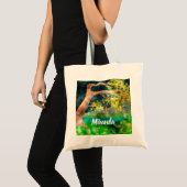 Door de wind geteisterde boom tote bag (Voorkant (product))