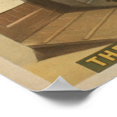 Door de Zad Zee Waves Poster (Hoek)