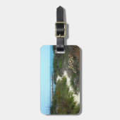 Door de Zee gepersonaliseerd Bagagelabel (Voorkant verticaal)