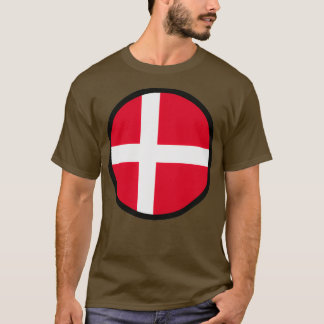Door Denemarken gemarkeerd T-shirt