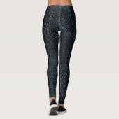 Door Denim ontworpen Leggings (Achterkant)